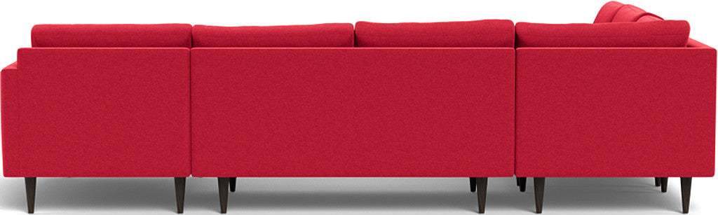 Wallace 130" Untufted Corner Sectionals w. Right Chaise -