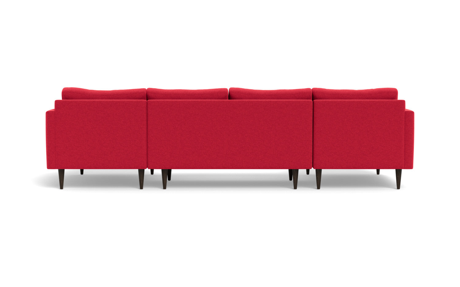 Wallace 126" Untufted Double Chaise U Sectional - Bennett Praline