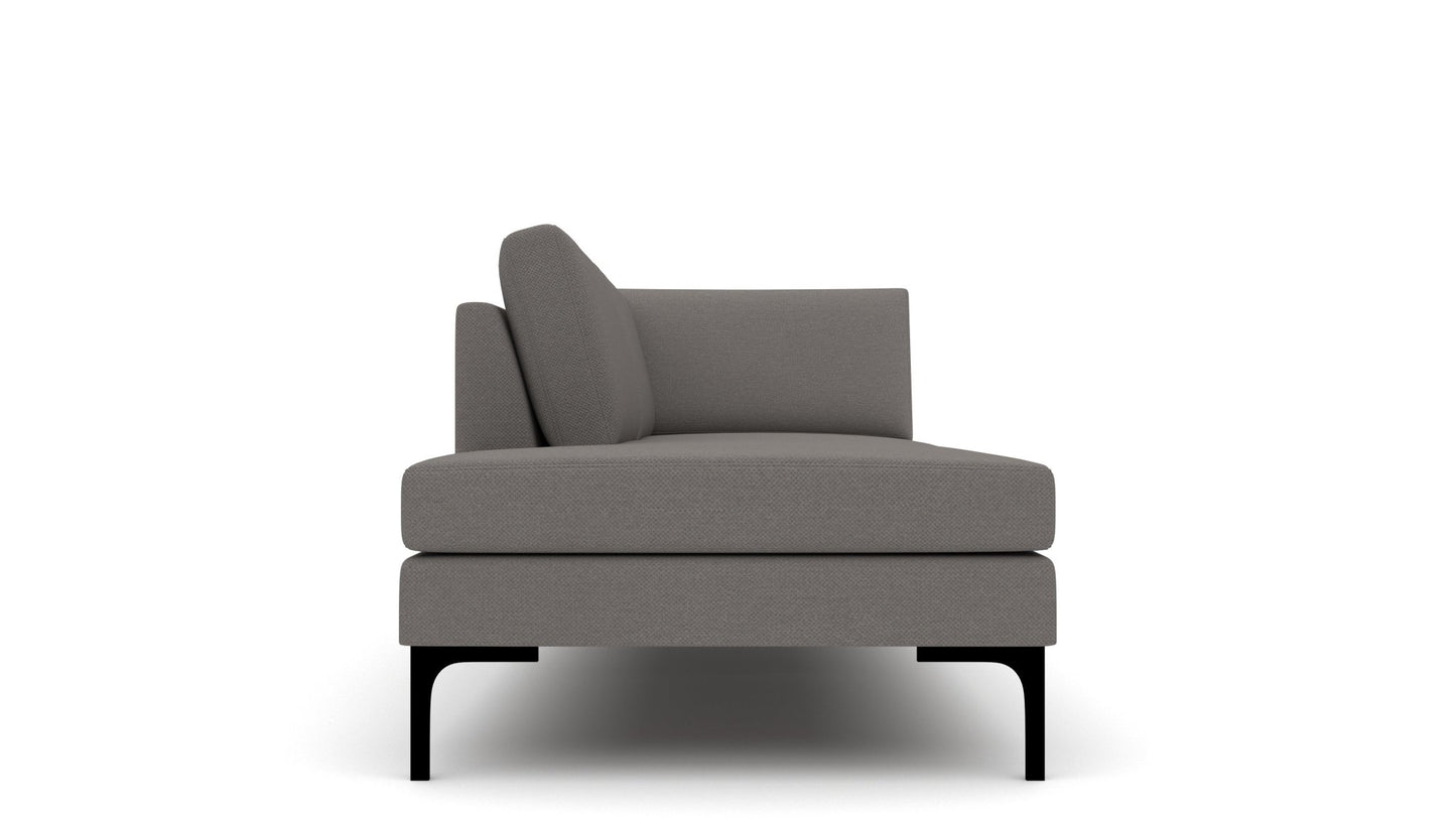 Barton Springs Laf Bumper Chaise - Peyton Slate