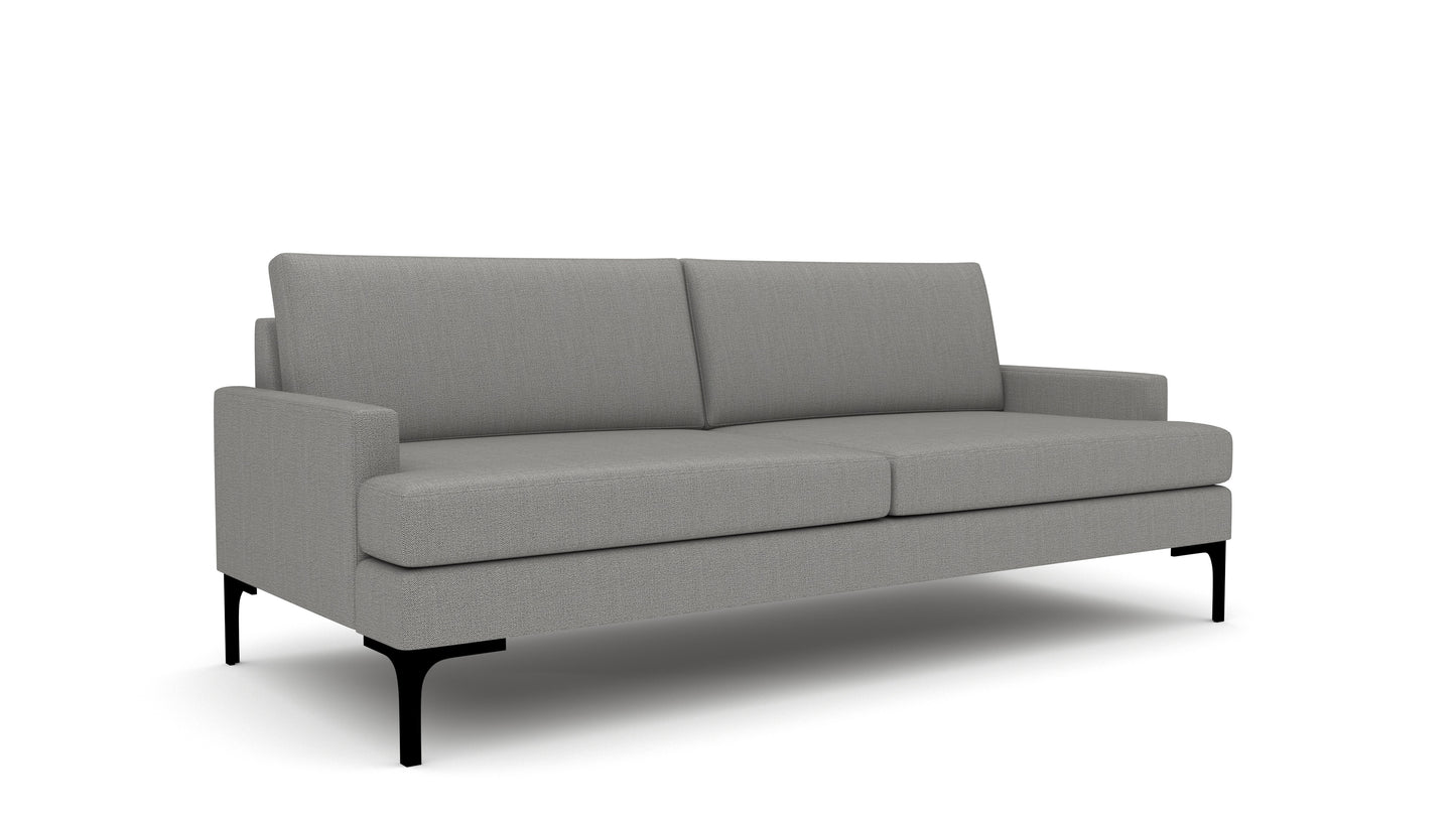 Barton Springs 86" Sofa - Alley Pepper
