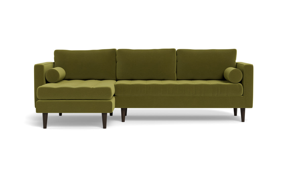 Ladybird 102" Left Chaise Sectional - Dream Apple