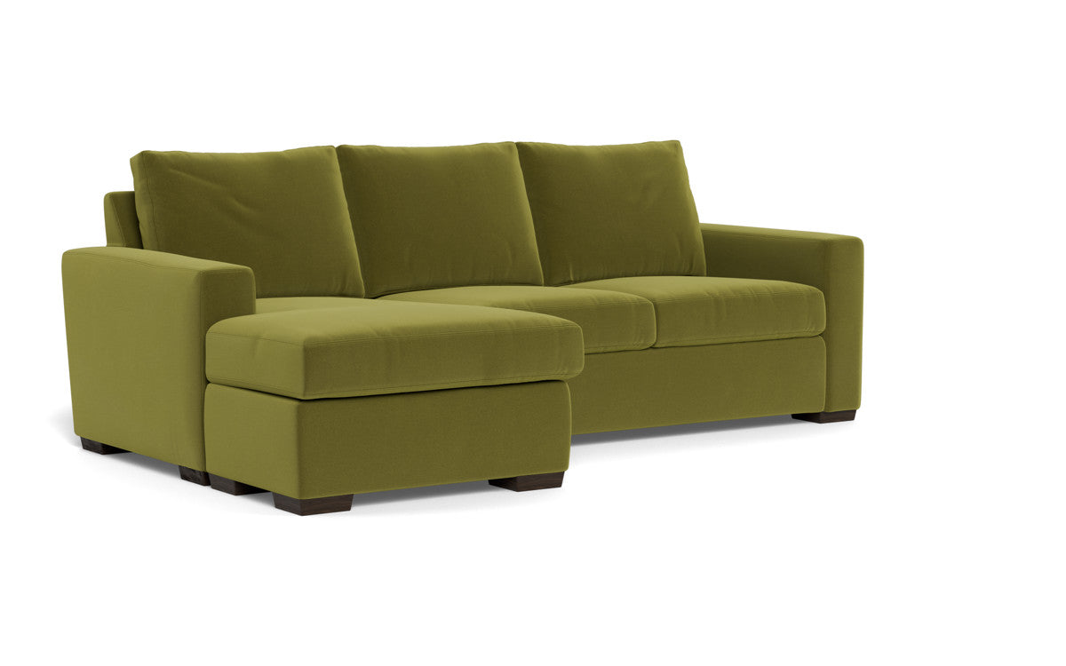 Mesa 101" Reversible Sofa Chaise - Dream Apple