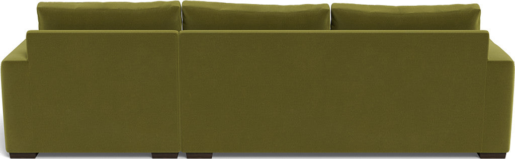 Mesa 123" Right Chaise Sectional - Dream Apple