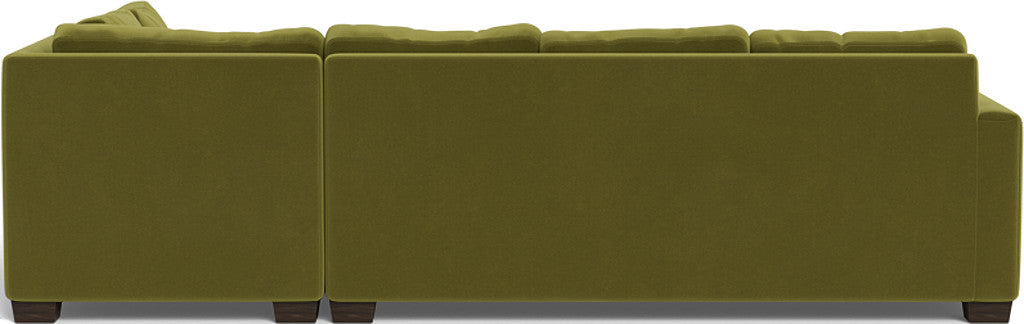 Track 121" Right Chaise Sectional - Dream Apple