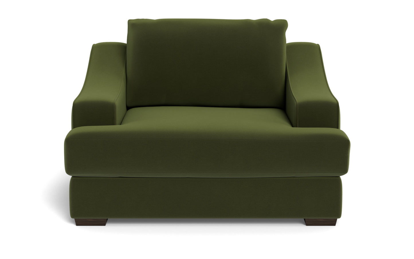 Austonian 56" Arm Chair - Dream Olive