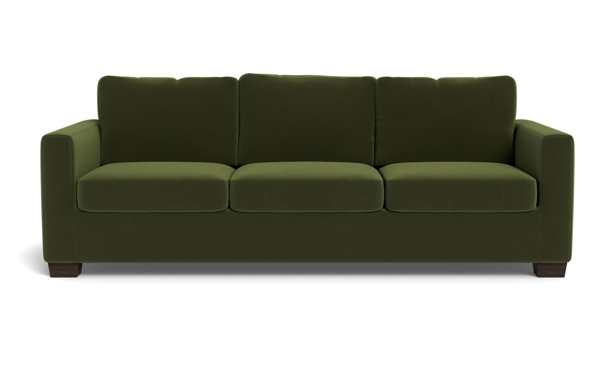 Track 87" Queen Sleeper Sofa - Dream Olive