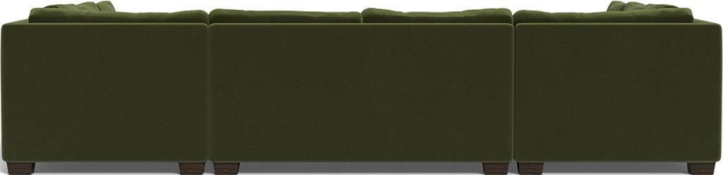 Track 141" Corner Sofa U Sectional - Dream Olive