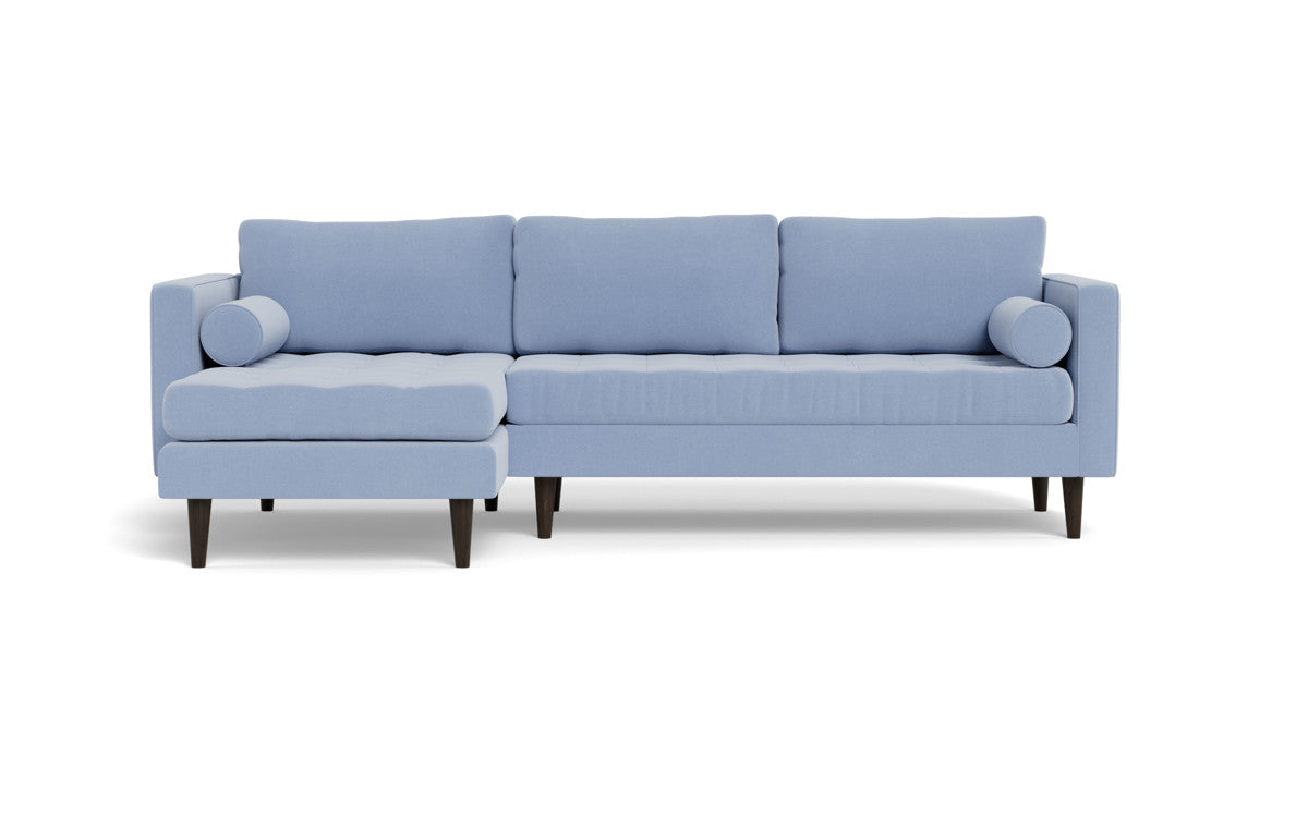 Ladybird 102" Left Chaise Sectional - Dream French Blue