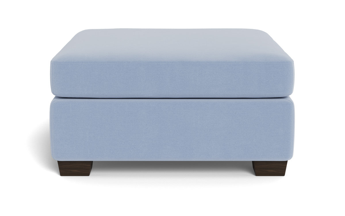 Mesa Storage Cocktail Ottoman - Dream French Blue