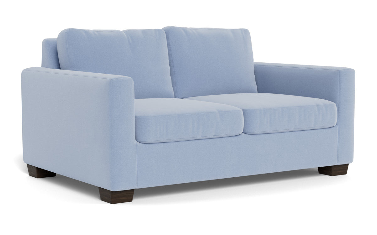 Track 62" Loveseat - Dream French Blue