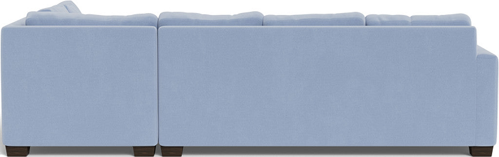 Track 121" Right Chaise Sectional - Dream French Blue