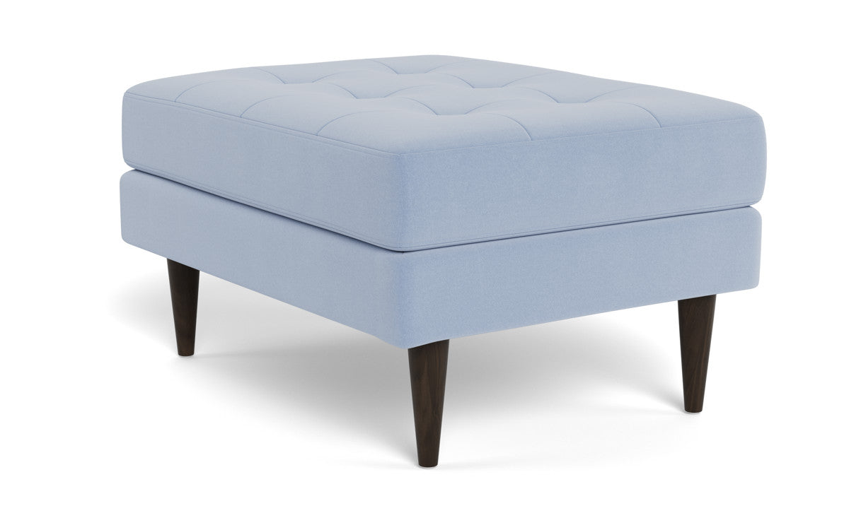 Wallace Ottoman - Dream French Blue