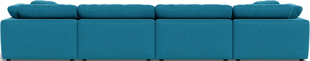 Fluffy 178" 4 Piece Sectional W/Double Otto - Bennett Peacock