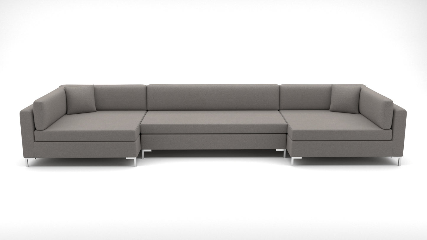 Bonnell 188" U Cuddler Sectional -
