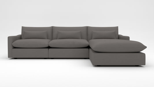 Bouldin 126" Raf Chaise Sectional -