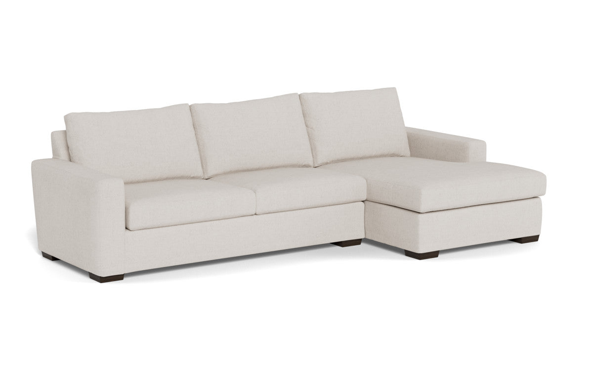 Mesa 123" Right Chaise Sectional - Camila Oyster