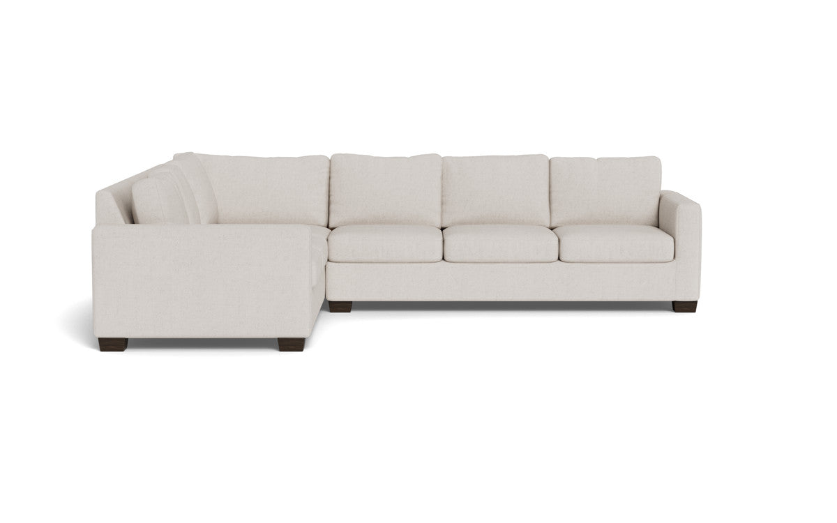 Track 121" Left Corner Sectional - Camila Oyster