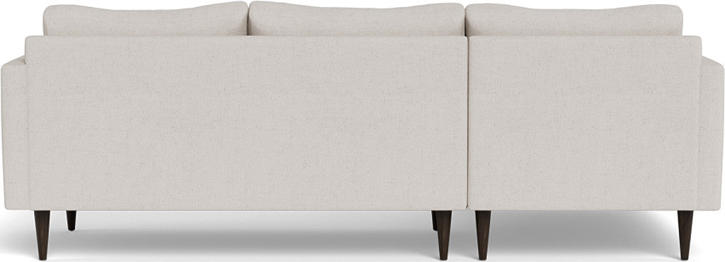 Wallace 98" Untufted Left Chaise Sectional - Bloke Snow