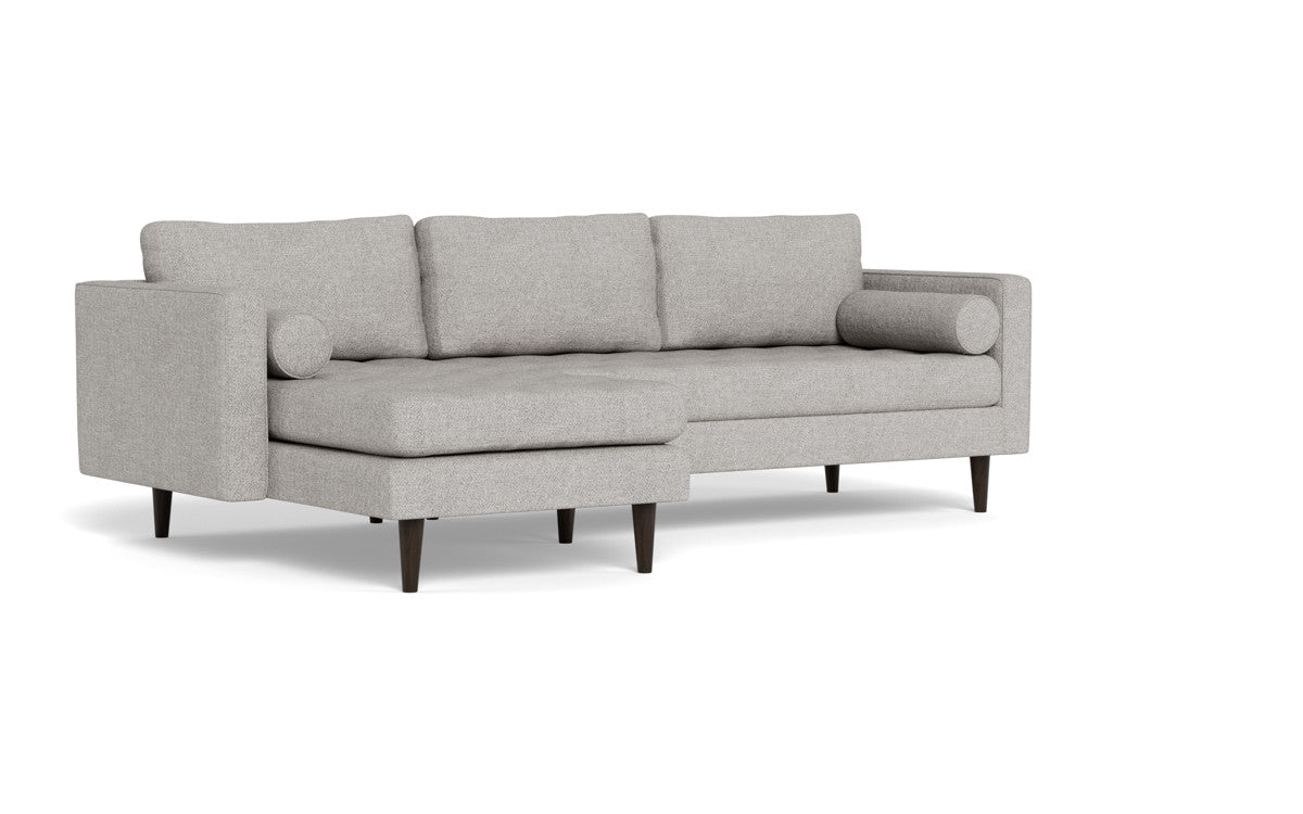 Ladybird 102" Left Chaise Sectional - Camila Smoke