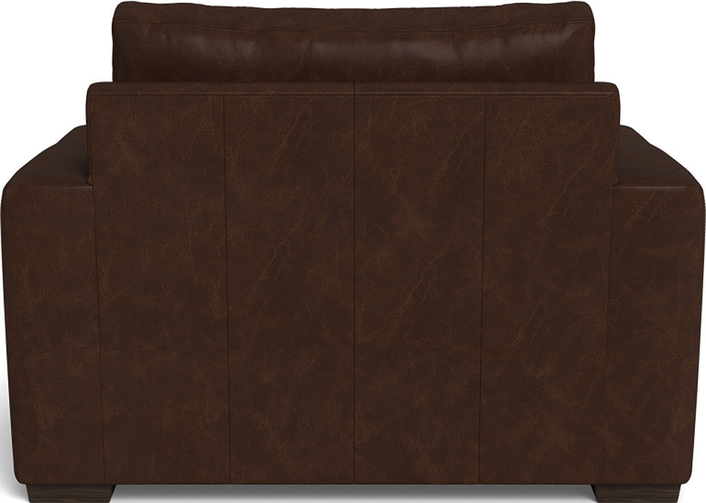 Mas Mesa 52" Deep Leather Arm Chair - Cheyenne Arrowshaft