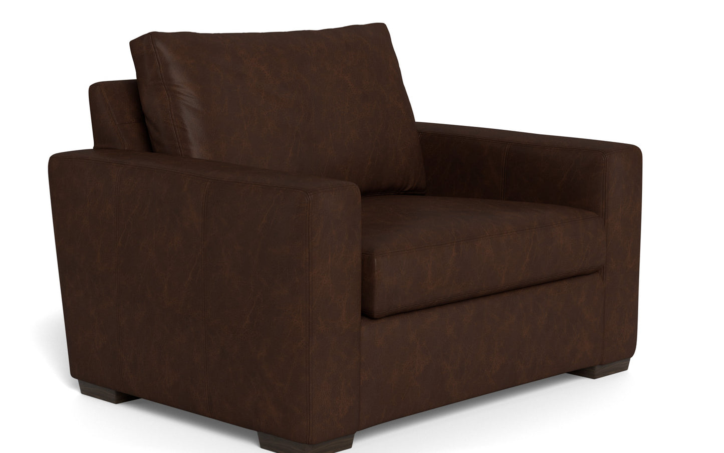 Mesa 52" Leather Arm Chair - Cheyenne Arrowshaft