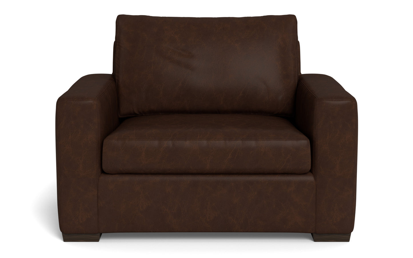 Mesa 52" Leather Arm Chair - Cheyenne Arrowshaft