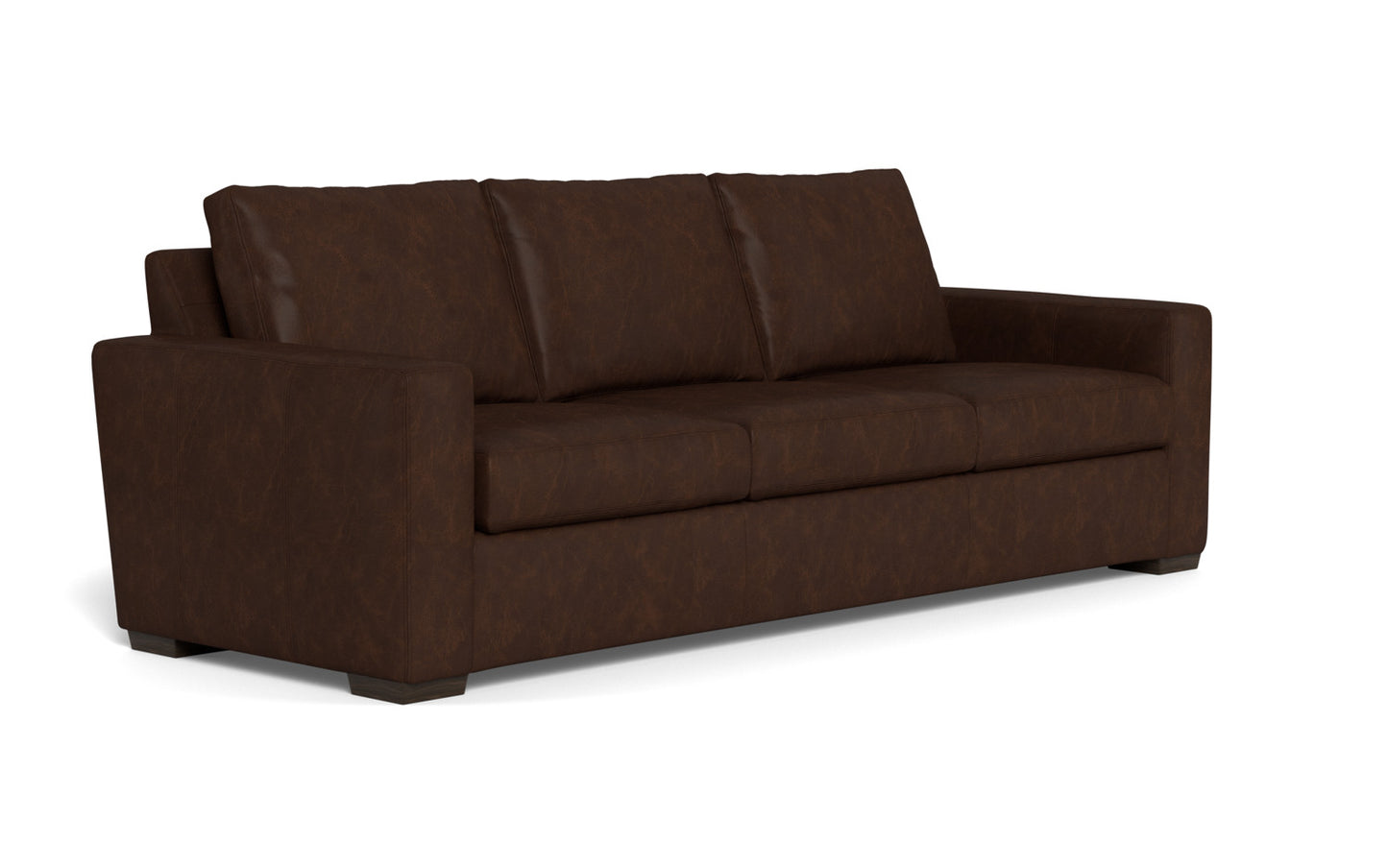 Mesa 101" Leather Estate Sofa - Cheyenne Arrowshaft
