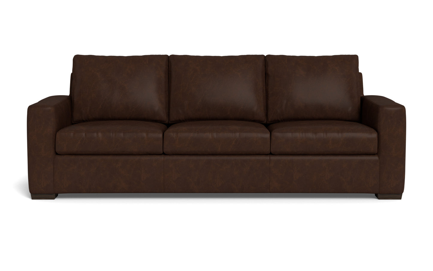 Mesa 101" Leather Estate Sofa - Cheyenne Arrowshaft