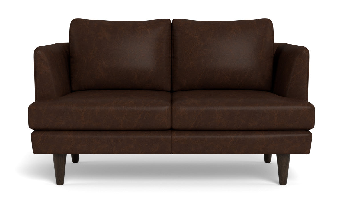 Rainey 59" Leather Loveseat - Cheyenne Arrowshaft