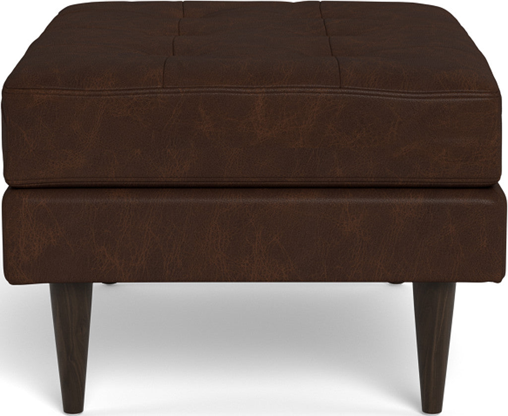 Wallace Leather Ottoman - Cheyenne Arrowshaft