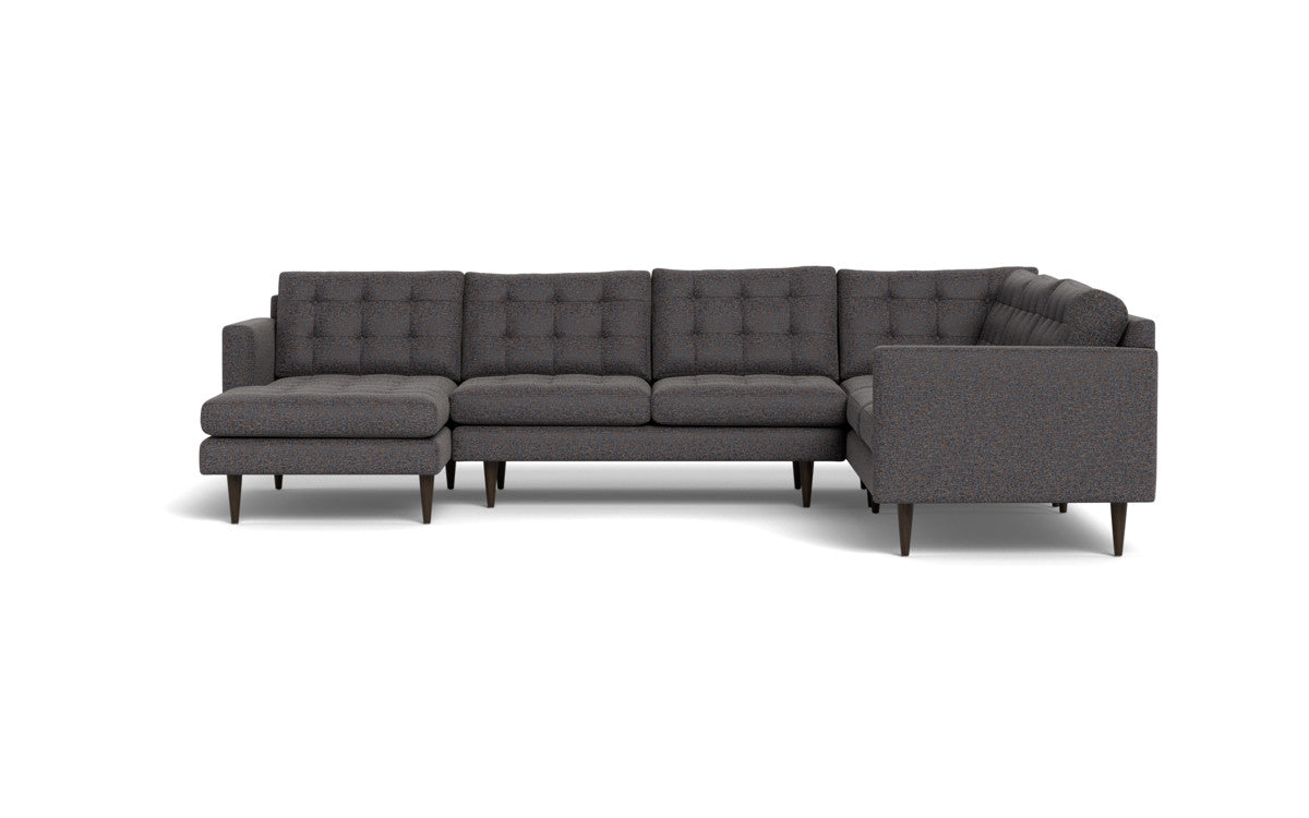 Wallace 131" Corner Sectionals w. Left Chaise - Cordova Eclipse