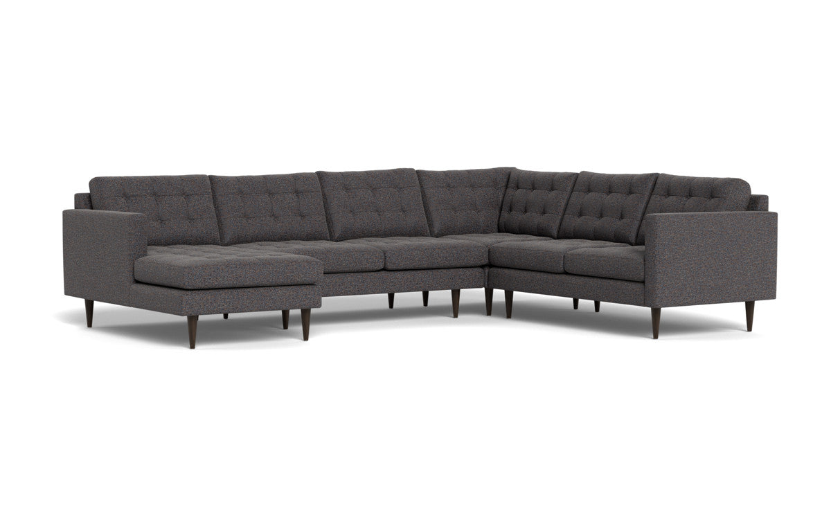 Wallace 131" Corner Sectionals w. Left Chaise - Cordova Eclipse