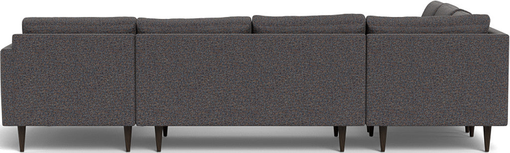 Wallace 130" Untufted Corner Sectionals w. Right Chaise - Celine Cub