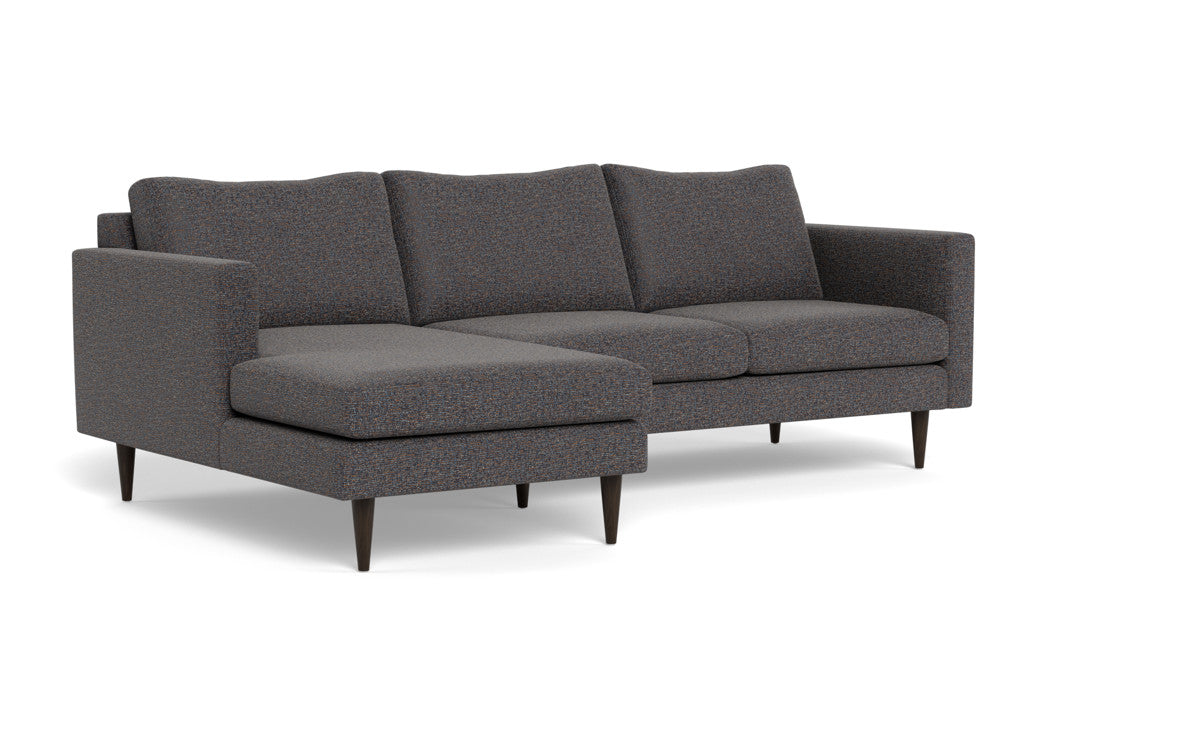 Wallace 98" Untufted Left Chaise Sectional - Cordova Eclipse