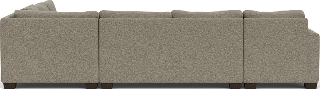 Track 141" Corner Sectionals W. Full Sleeper & Left Chaise - Cordova Mineral