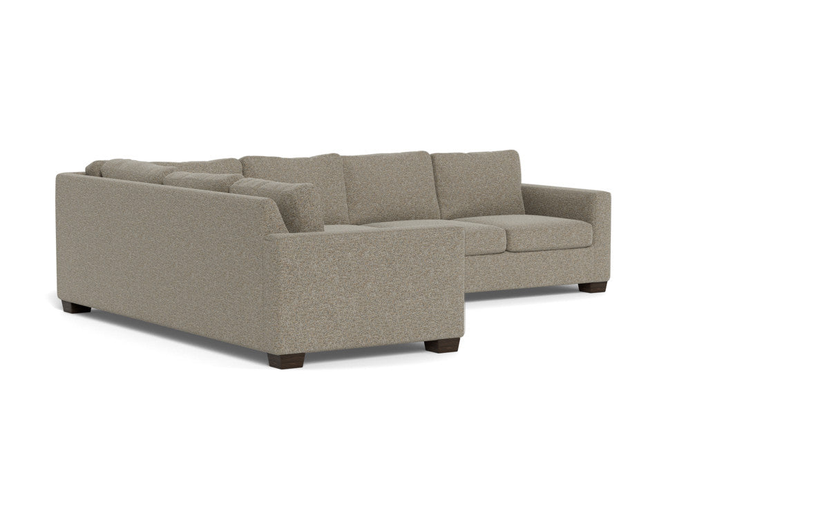 Track 121" Left Corner Sectional - Cordova Mineral