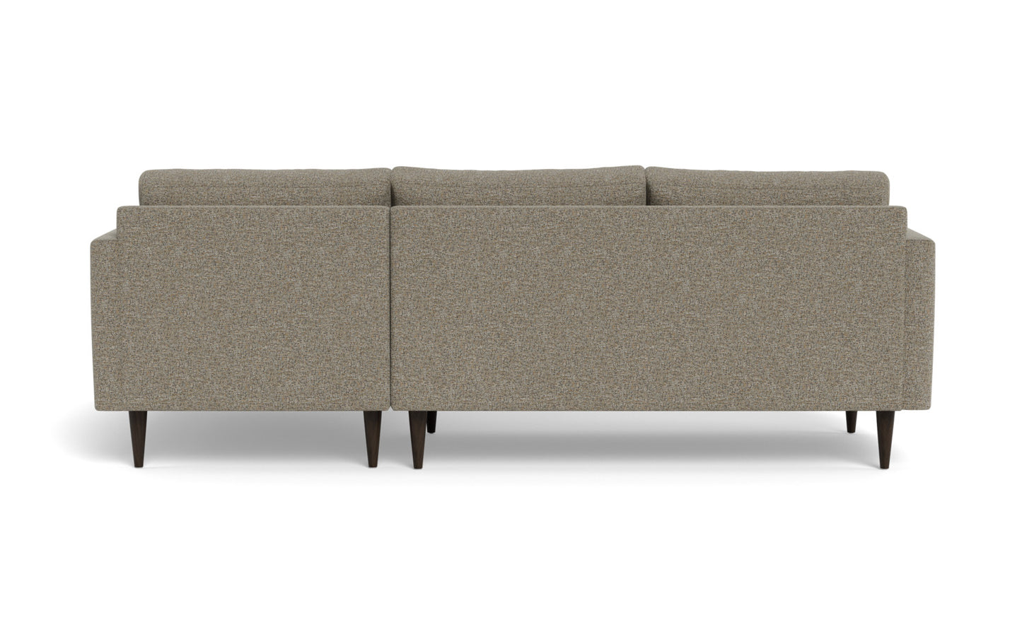 Wallace 98" Untufted Right Chaise Sectional - Cordova Eclipse