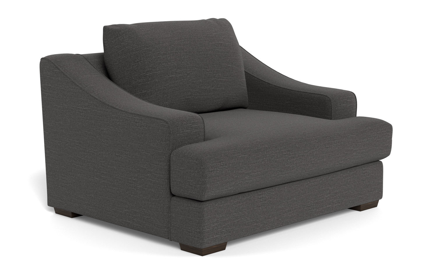 Austonian 56" Arm Chair - Curious Charcoal