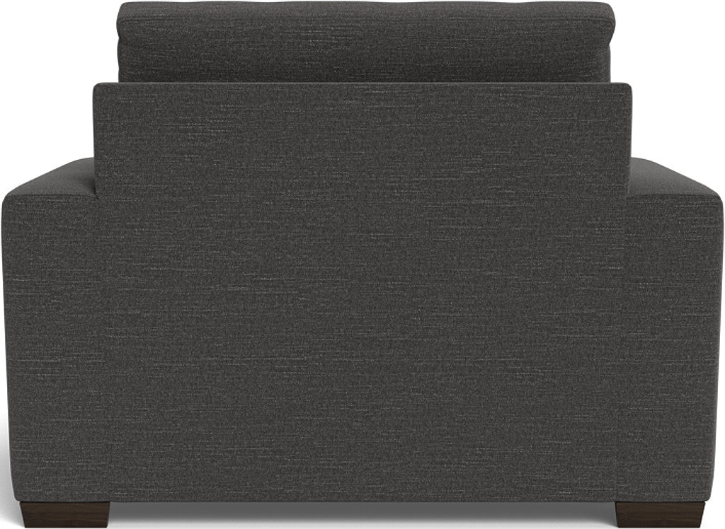 Mas Mesa 52" Deep Arm Chair - Curious Charcoal