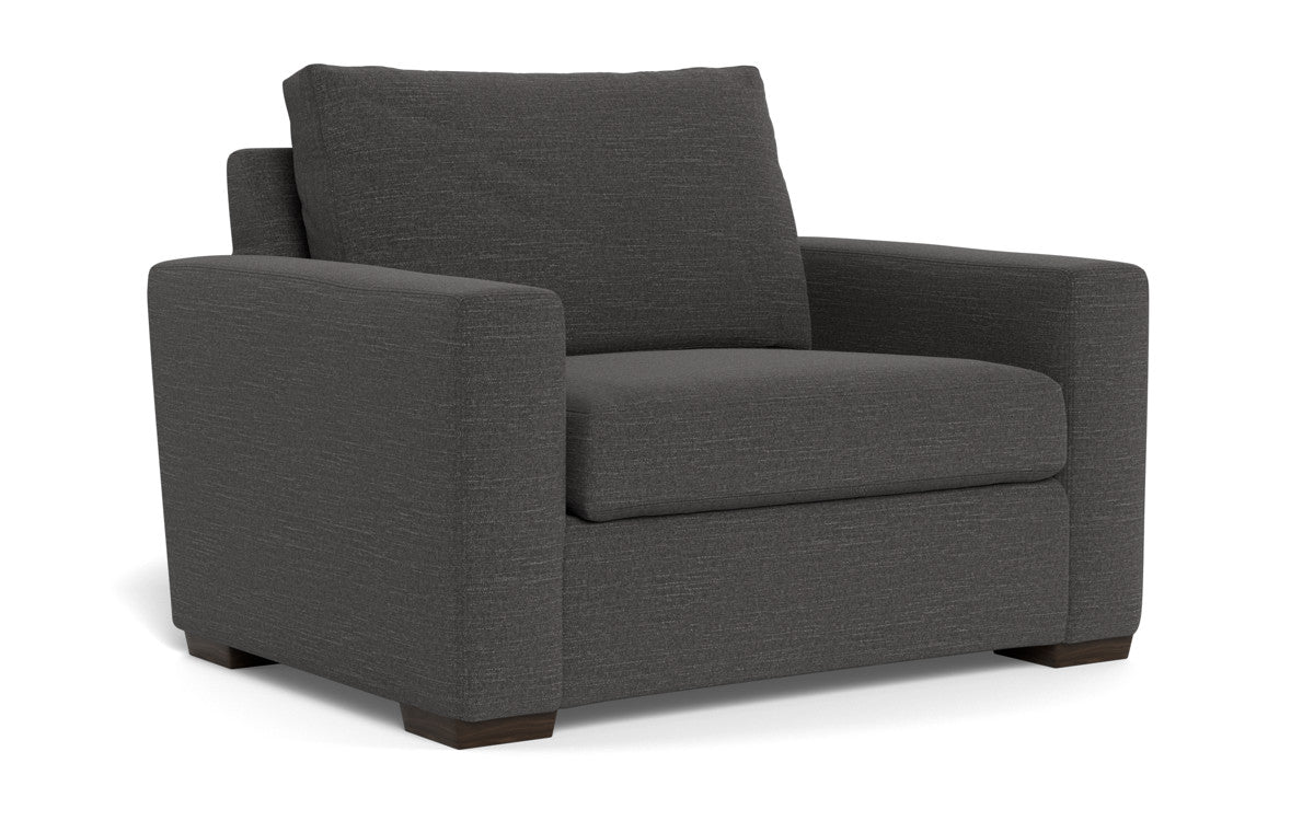 Mesa 52" Arm Chair - Curious Charcoal