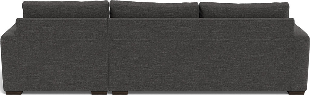 Mesa 123" Right Chaise Sectional - Curious Charcoal