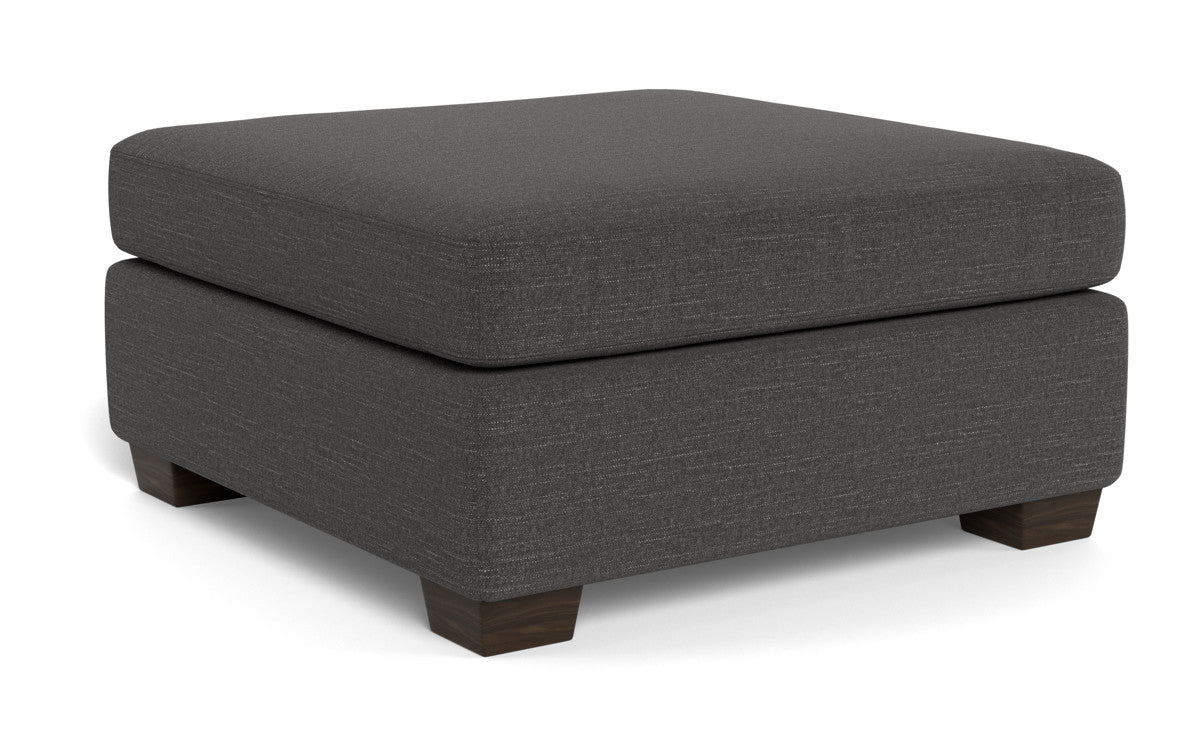 Mesa Storage Cocktail Ottoman - Curious Charcoal