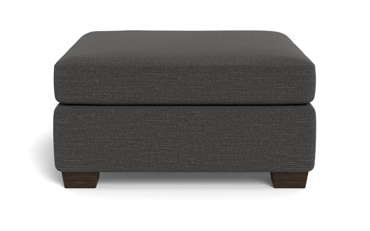 Mesa Storage Cocktail Ottoman - Curious Charcoal
