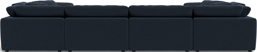 Fluffy 178" 4 Corner U Sectional -