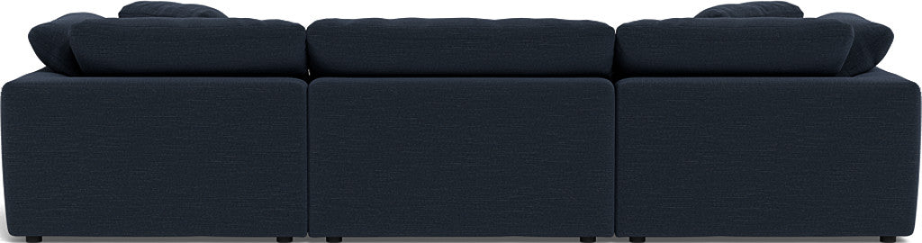 Fluffy 133.5" 3pc Sofa - Curious Eclipse