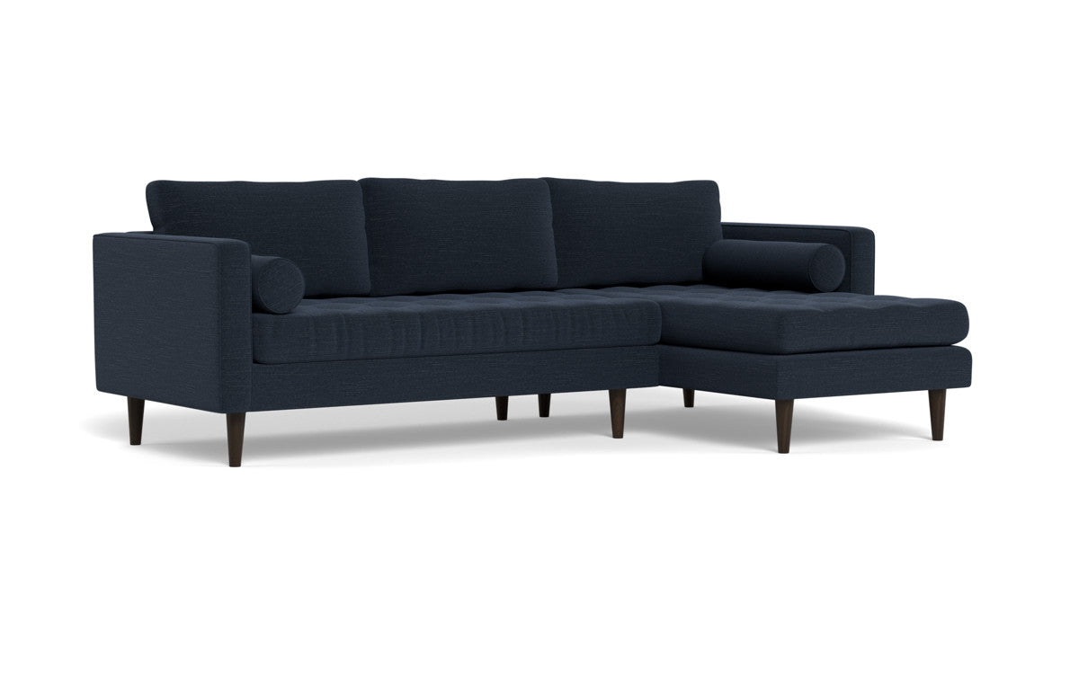 Ladybird 102" Right Chaise Sectional - Curious Eclipse