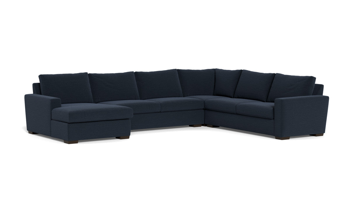 Mesa 156" Corner Sectionals w. Left Chaise - Curious Eclipse
