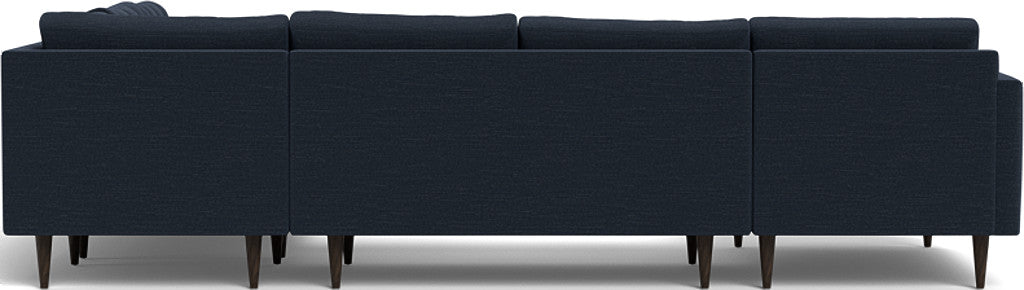 Wallace 131" Corner Sectionals w. Left Chaise - Curious Eclipse