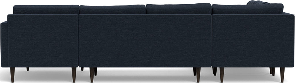 Wallace 130" Corner Sectionals w. Right Chaise - Curious Eclipse
