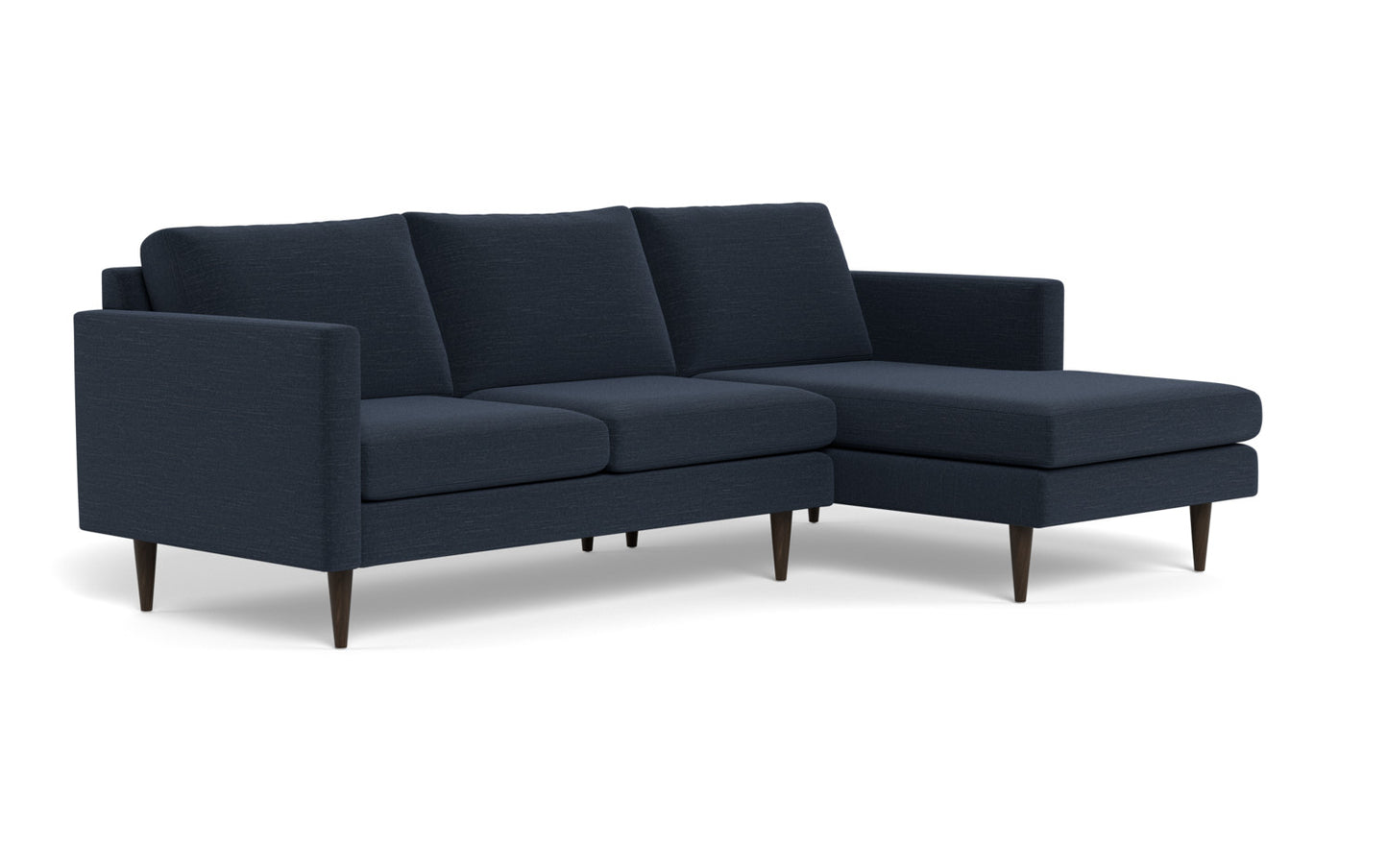 Wallace 98" Untufted Right Chaise Sectional - Curious Eclipse